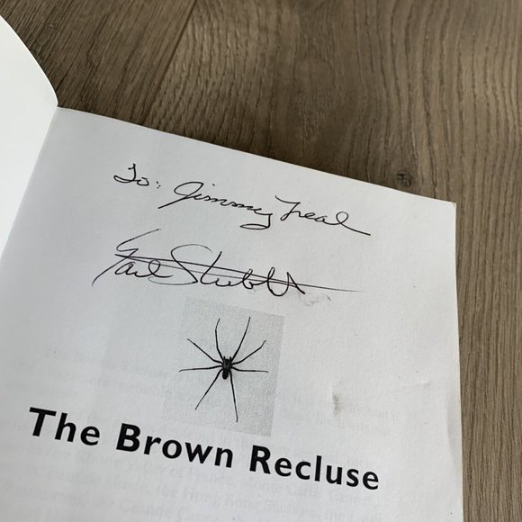 The Brown Recluse By Earl Stubbs & Dick Rothwell 2008 PB Signed By Earl Stubbs - Picture 7 of 10